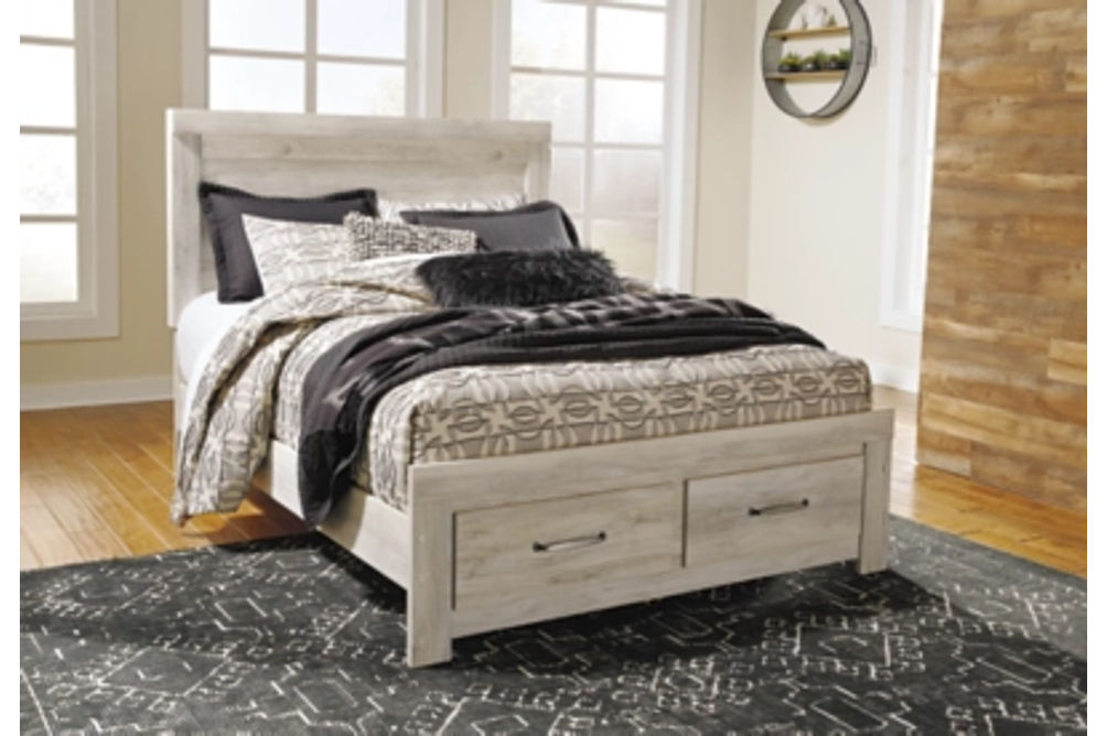 Signature Design by Ashley Bellaby Queen Panel Storage Bed, Dresser and Mirror