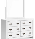 Signature Design by Ashley Binterglen King Panel Bed, Dresser and Mirror