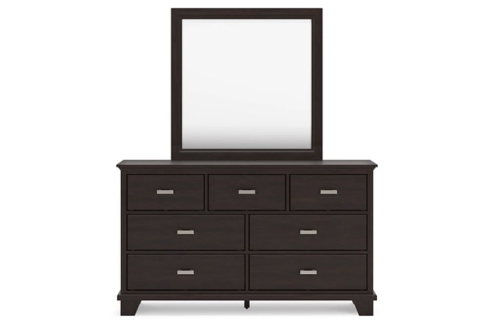 Signature Design by Ashley Covetown California King Panel Bed, Dresser and Mir