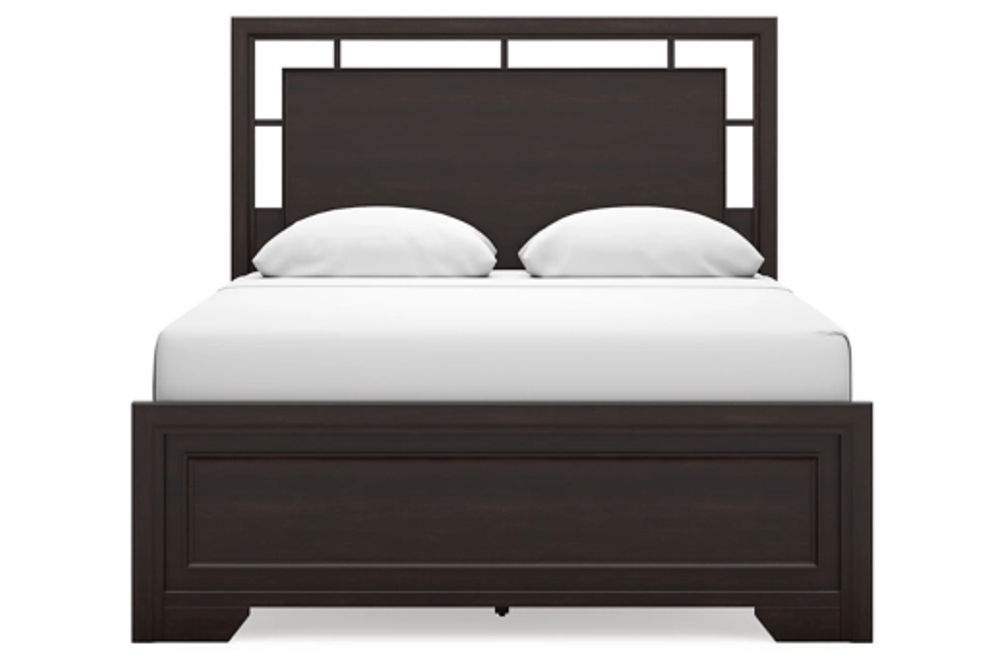 Signature Design by Ashley Covetown Queen Panel Bed, Dresser, Mirror and Night