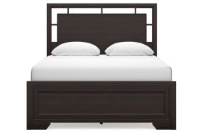 Signature Design by Ashley Covetown Queen Panel Bed, Dresser, Mirror and Night