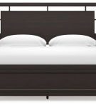 Signature Design by Ashley Covetown King Panel Bed, Dresser and Mirror