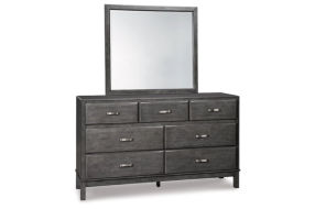 Caitbrook California King Storage Bed, Dresser and Mirror-