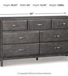 Signature Design by Ashley Caitbrook Queen Storage Bed, Dresser and 2 Nightsta