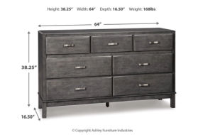 Signature Design by Ashley Caitbrook Queen Storage Bed, Dresser and 2 Nightsta