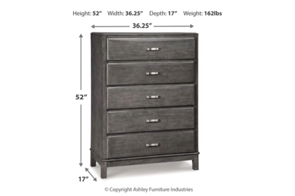 Signature Design by Ashley Caitbrook Full Storage Bed and Chest-Gray