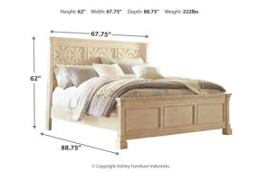 Signature Design by Ashley Bolanburg Queen Panel Bed, Dresser and Nightstand