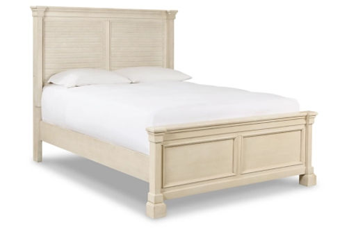 Signature Design by Ashley Bolanburg Queen Panel Bed, Dresser and Mirror