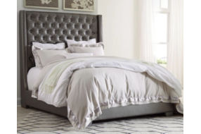 Signature Design by Ashley Coralayne California King Upholstered Bed-Gray