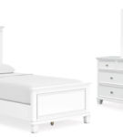 Signature Design by Ashley Fortman Twin Panel Bed, Dresser and Mirror