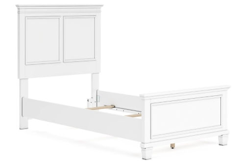 Signature Design by Ashley Fortman Twin Panel Bed, Dresser and Mirror