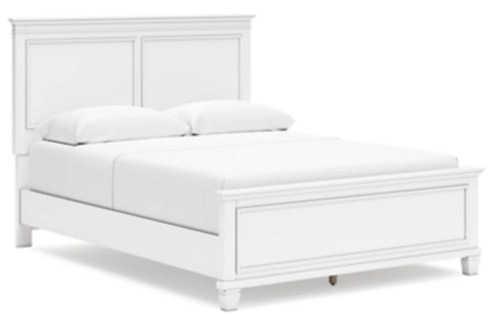 Signature Design by Ashley Fortman Queen Panel Bed, Dresser and Mirror