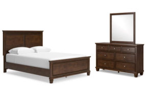 Signature Design by Ashley Danabrin Queen Panel Bed, Dresser and Mirror