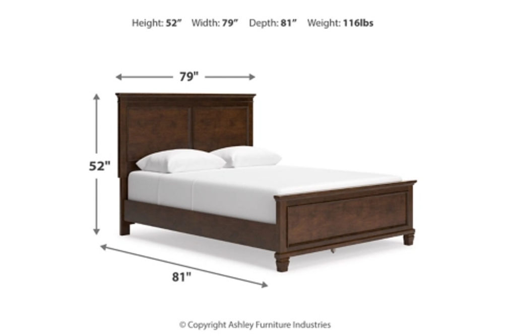 Signature Design by Ashley Danabrin Queen Panel Bed, Dresser and Mirror