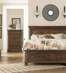 Signature Design by Ashley Flynnter Queen Panel Bed with 2 Storage Drawers