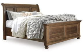 Signature Design by Ashley Flynnter Queen Panel Bed with 2 Storage Drawers