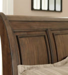 Signature Design by Ashley Flynnter Queen Sleigh Bed with 2 Storage Drawers