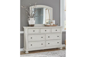 Signature Design by Ashley Robbinsdale Queen Panel Bed, Dresser and Mirror