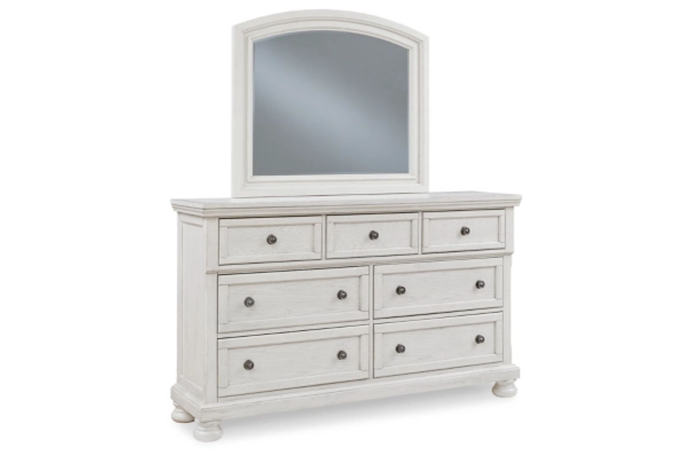 Signature Design by Ashley Robbinsdale Queen Panel Bed, Dresser and Mirror