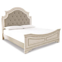 Signature Design by Ashley Realyn California King Upholstered Panel Bed