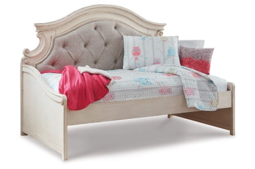 Signature Design by Ashley Realyn Twin Daybed with 1 Large Storage Drawer-Chip