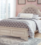 Signature Design by Ashley Realyn Full Panel Bed-Chipped White