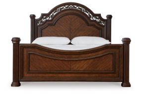 Signature Design by Ashley Lavinton Queen Poster Bed-Brown