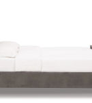 Millennium by Ashley Krystanza Queen Upholstered Panel Bed-Weathered Gray