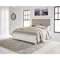 Benchcraft Kanwyn Queen Panel Bed-Whitewash