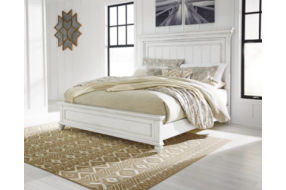 Benchcraft Kanwyn Queen Panel Bed-Whitewash