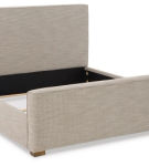 Signature Design by Ashley Dakmore Queen Upholstered Bed-Brown