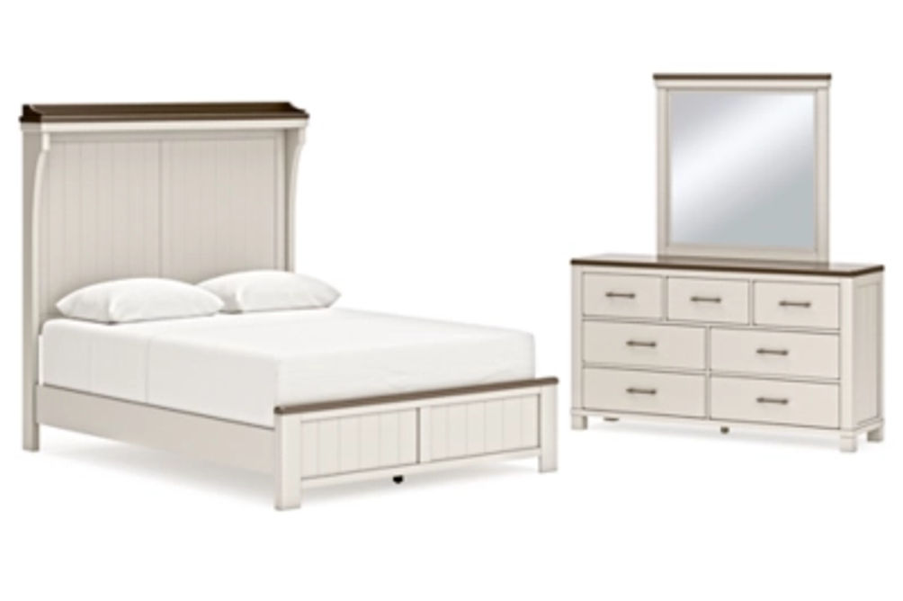 Signature Design by Ashley Darborn Queen Panel Bed, Dresser and Mirror