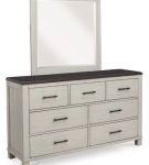 Signature Design by Ashley Darborn California King Panel Bed, Dresser and Mirr