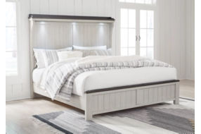 Signature Design by Ashley Darborn King Panel Bed, Dresser and Mirror