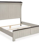 Signature Design by Ashley Darborn California King Panel Bed-Gray/Brown