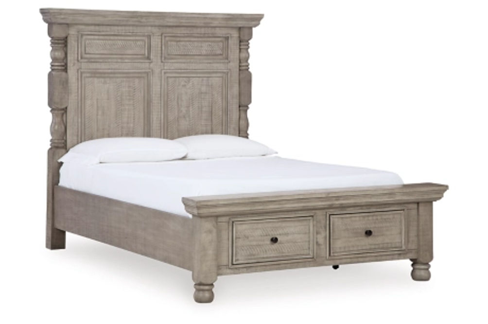 Millennium by Ashley Harrastone Queen Panel Bed-Gray