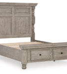 Millennium by Ashley Harrastone Queen Panel Bed-Gray