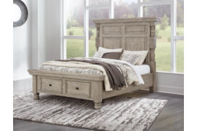 Millennium by Ashley Harrastone Queen Panel Bed-Gray