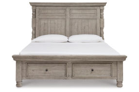 Millennium by Ashley Harrastone California King Panel Bed-Gray