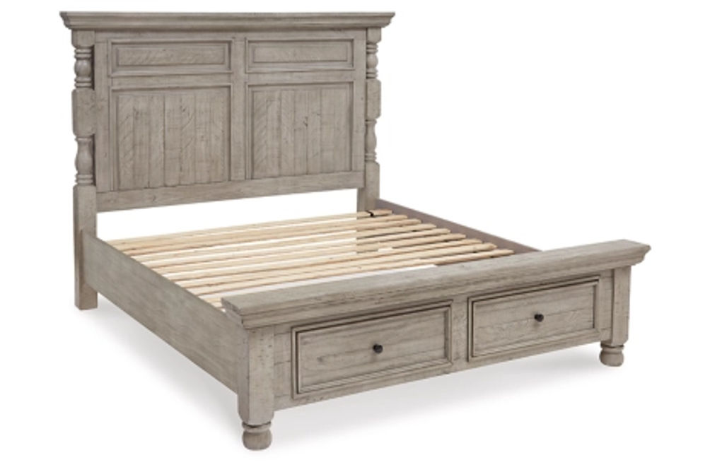 Millennium by Ashley Harrastone California King Panel Bed-Gray