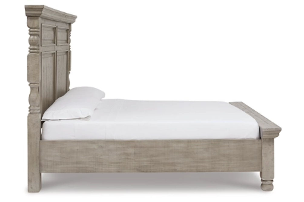 Millennium by Ashley Harrastone King Panel Bed-Gray