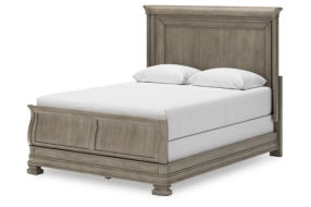 Signature Design by Ashley Lexorne Queen Sleigh Bed, Dresser and Mirror