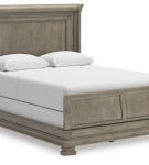 Signature Design by Ashley Lexorne Queen Sleigh Bed-Gray