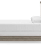 Signature Design by Ashley Lexorne Queen Sleigh Bed-Gray