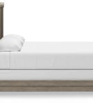 Signature Design by Ashley Lexorne King Sleigh Bed-Gray