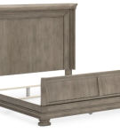 Signature Design by Ashley Lexorne California King Sleigh Bed-Gray