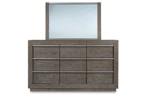 Signature Design by Ashley Anibecca Queen Bookcase Bed, Dresser and Mirror