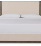 Signature Design by Ashley Anibecca King Upholstered Bed-Weathered Gray