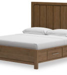 Signature Design by Ashley Cabalynn California King Panel Bed with Storage