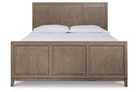 Signature Design by Ashley Chrestner Queen Panel Bed, Dresser and Mirror